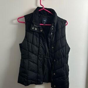 GAP Women's Dark Quilted Vest